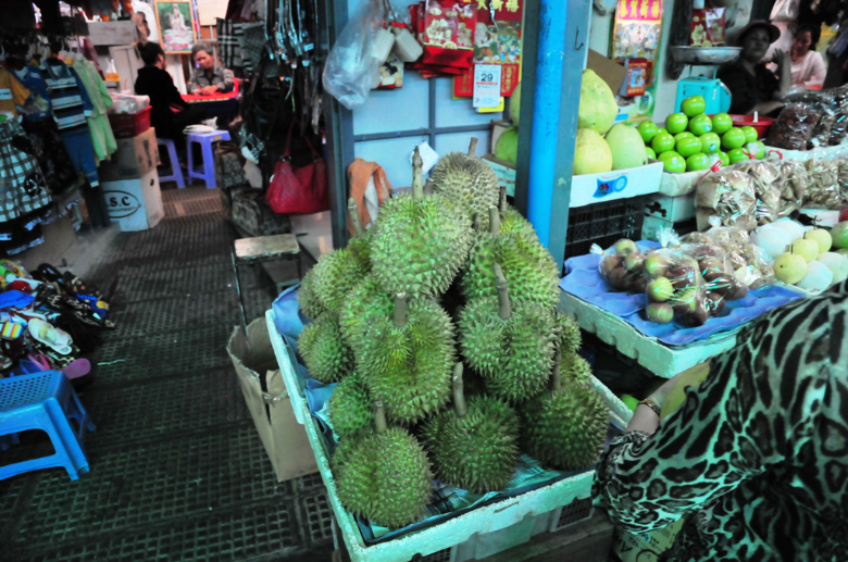 die berüch(t)igte Durian Frucht