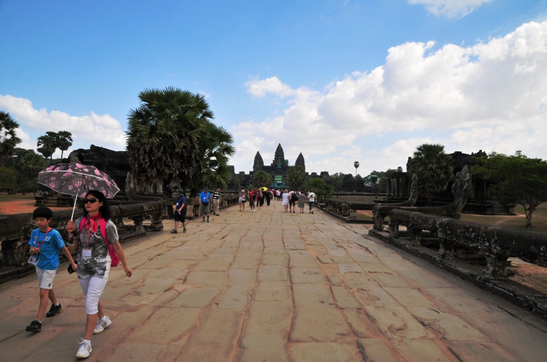 wir udn die anderen in Angkor Wat