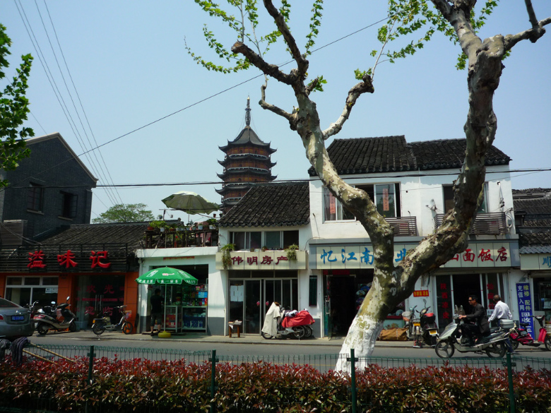 Nordpagode im Zentrum Suzhous