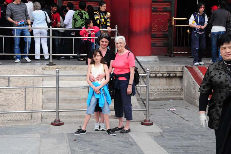 drei Generationen in Peking