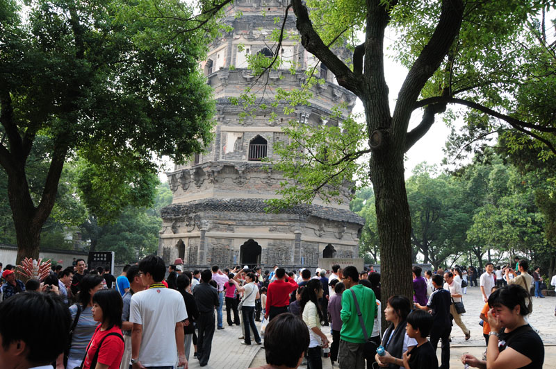schiefer Turm von Suzhou