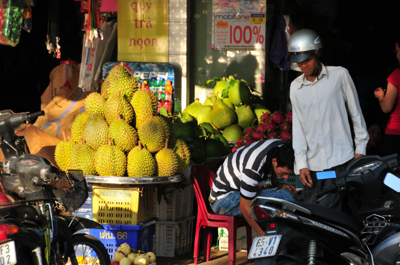 Frühstücksobst Durian