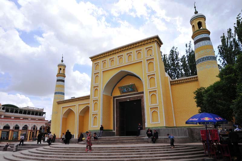 Eingangstor der Idkha Moschee