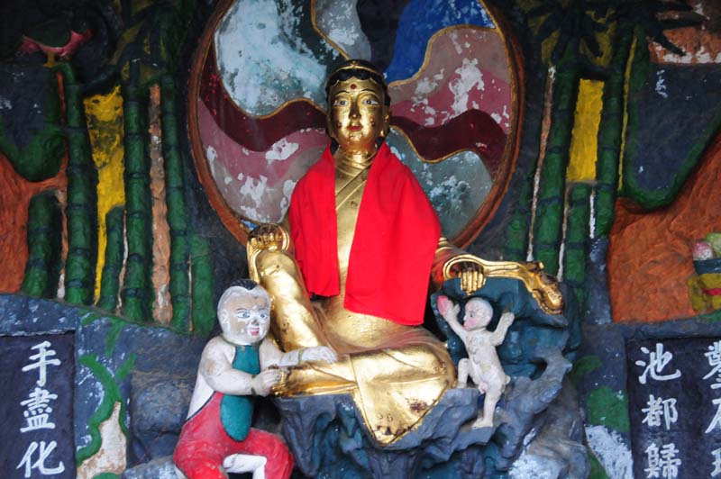Frau Buddha für Kindersegen