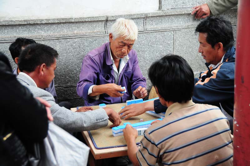 Mahjong Runde