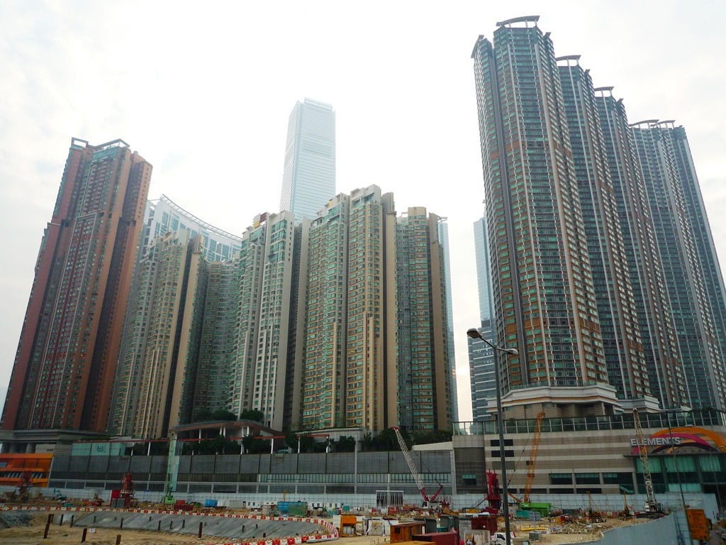 nettes Wohnviertel in Hongkong